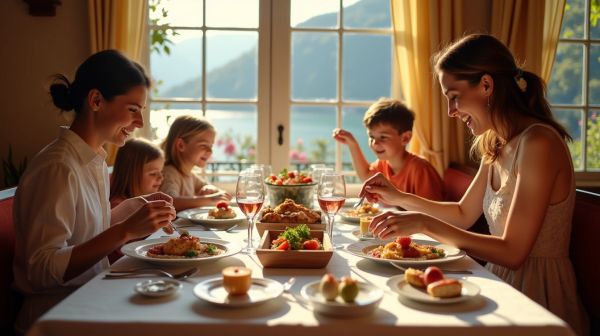 Un repas en famille à Annecy : prévoir les goûts de chacun