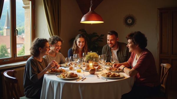 Un repas en famille à Annecy : prévoir les goûts de chacun